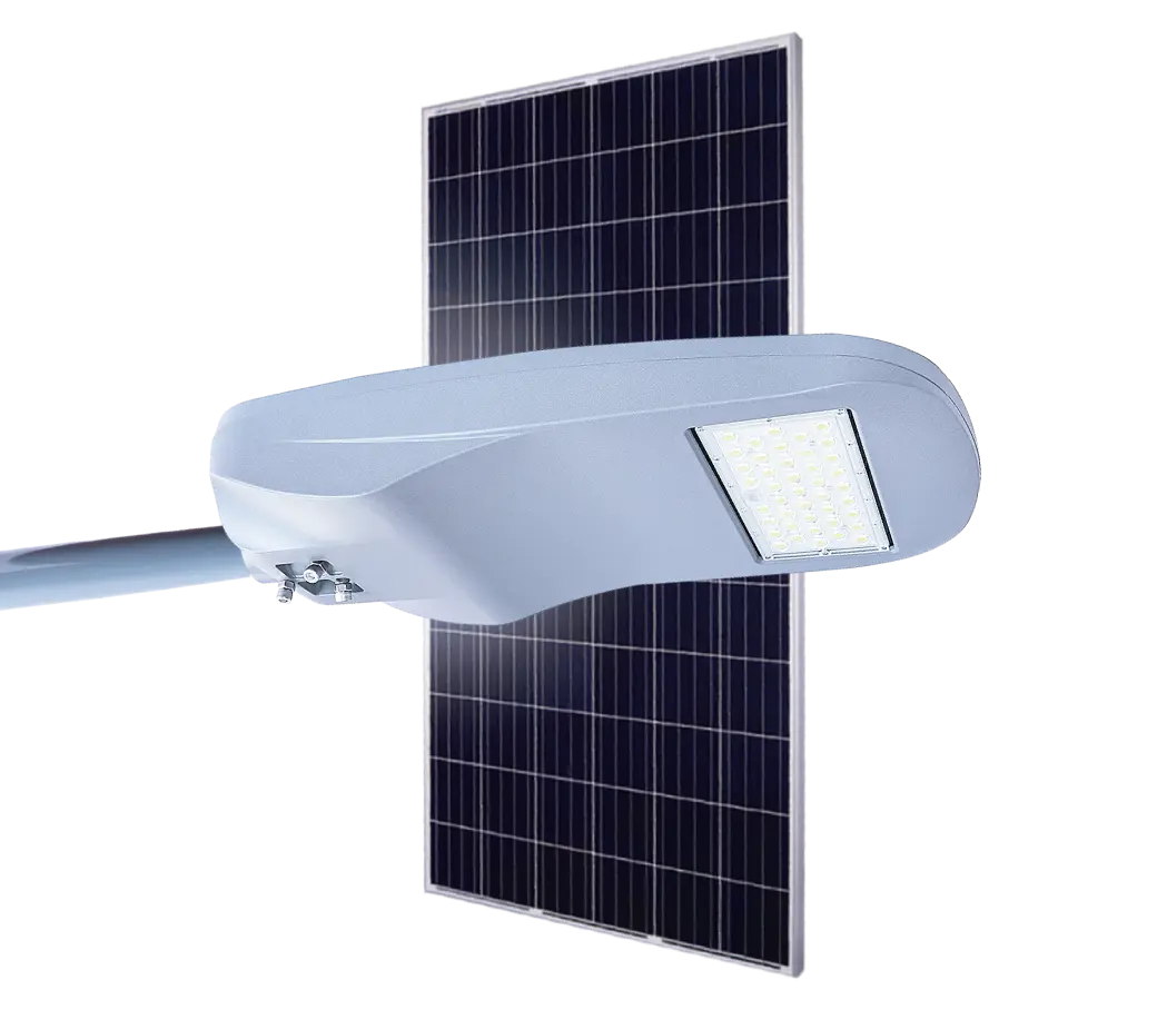 Farola solar todo-en-dos JAGUAR-S (80W-90W-100W)