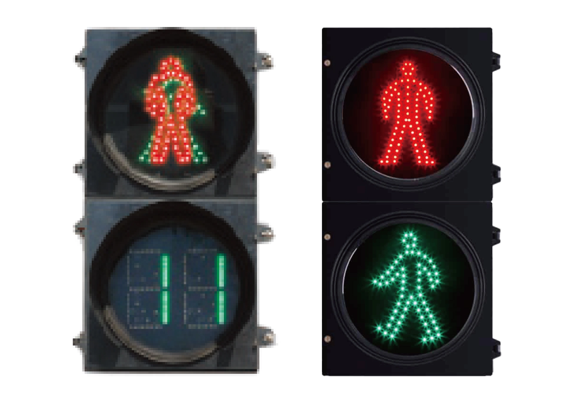 walk sign traffic light