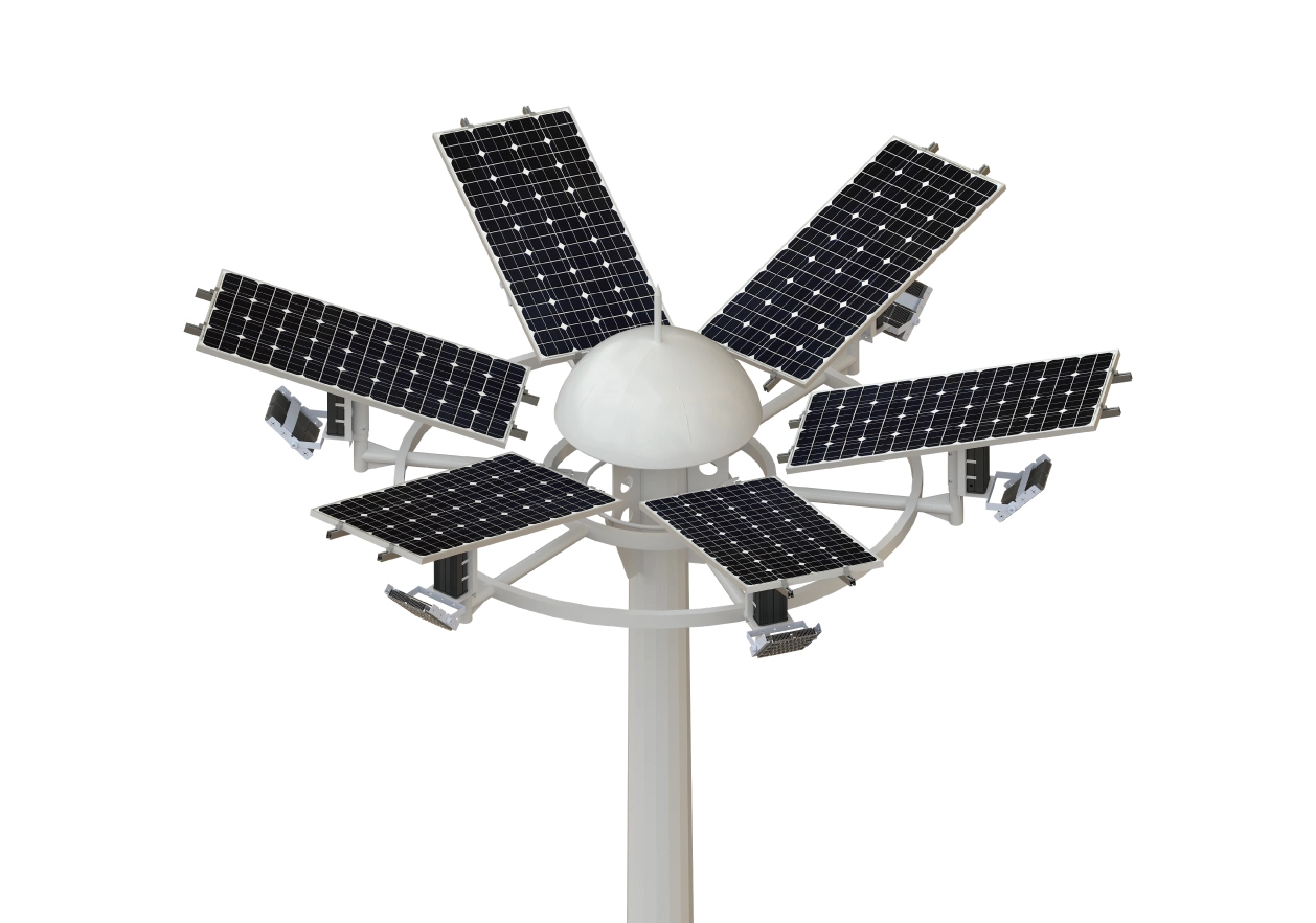 solar high mast light specification